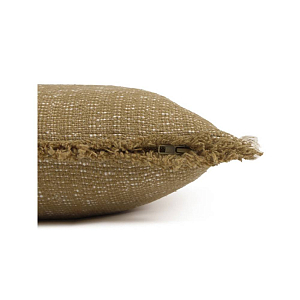 Подушка Лорена Каналс (Lorena Canals) "Этнос квадрат", охра, 45 х 45 см